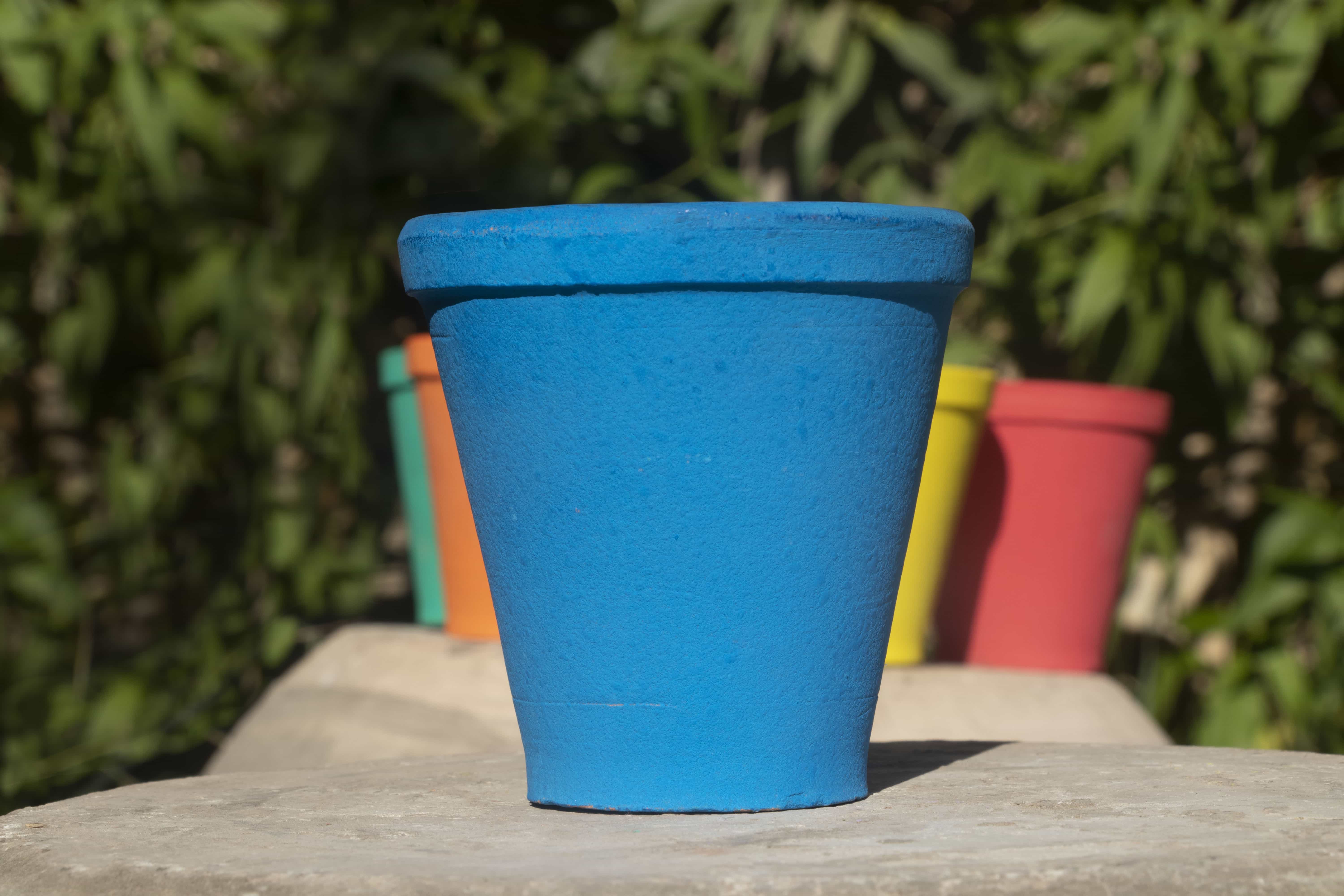 Blue Pots